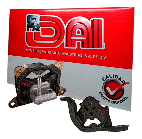 Kit 2 soportes motor izq/der chevrolet chevy 1.6, años: 2001 2002 2003 2004 2005 2006 2007 2008 2009 2010 2011 2012