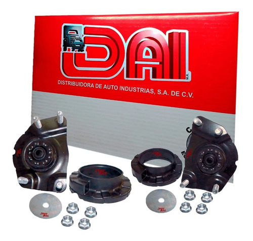 2 bases amortiguador frontal izq der jeep liberty, años: 2002 2003 2004 2005 2006 2007