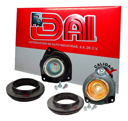 2 bases amortiguad frontal izq/der nissan sentra, años: 2013 2014 2015 2016 2017 2018 2019