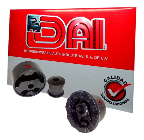 Kit 2 soportes trasm trasero dodge attitude 1.2, años: 2014 2015 2016 2017 2018 2019 2020 2021 2022 2023