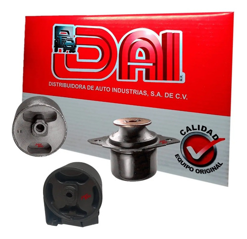 Kit 3 soportes de motor transm volkswagen golf a2 1.8, 2.0, años: 1987 1988 1989 1990 1991 1992