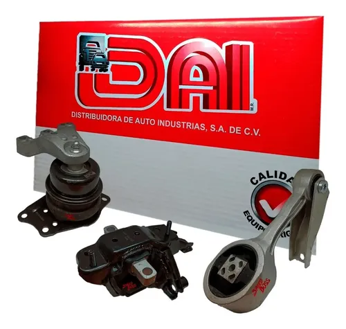 Kit 3 soportes motor transm seat ibiza 1.2, 1.6, 1.8, 2.0, años: 2003 2004 2005 2006 2007 2008 2009 2010 2011 2012 2013 2014 2015 2016