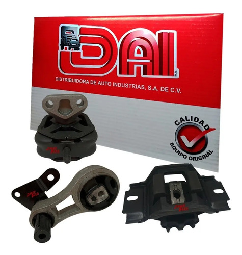 Kit 3 soportes motor transm ford ecosport 2.0, años: 2004 2005 2006 2007 2008 2009 2010 2011 2012