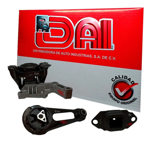 Kit 3 soportes motor transm nissan versa 1.6, años: 2012 2013 2014 2015 2016 2017 2018 2019
