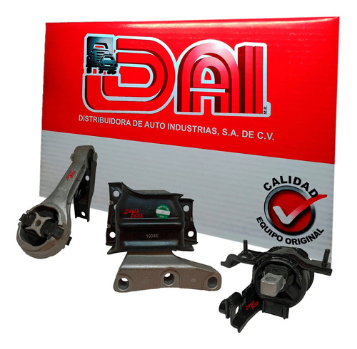 Kit 3 soportes motor volkswagen vento 1.6, años: 2014 2015 2016 2017 2018 2019 2020