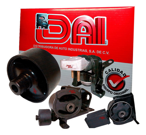 Kit 4 soportes motor toyota corolla 1.8, años: 2003 2004 2005 2006 2007 2008