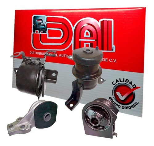 Kit 4 soportes motor ford escape 2.3, 2.5, 3.0, años: 2005 2006 2007 2008 2009 2010 2011 2012 2013