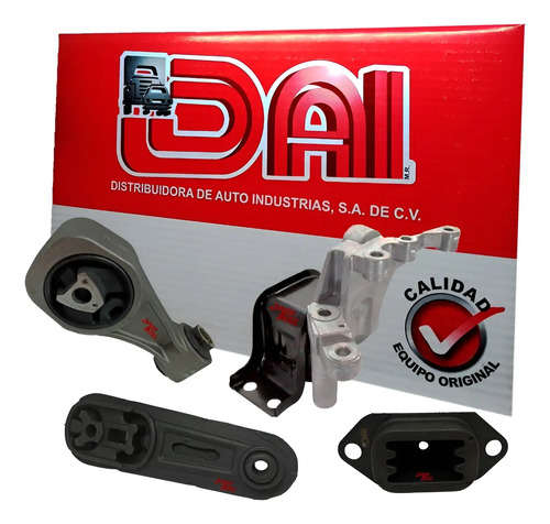 Kit 4 soportes motor transm nissan sentra 1.8, años: 2013 2014 2015 2016 2017 2018 2019