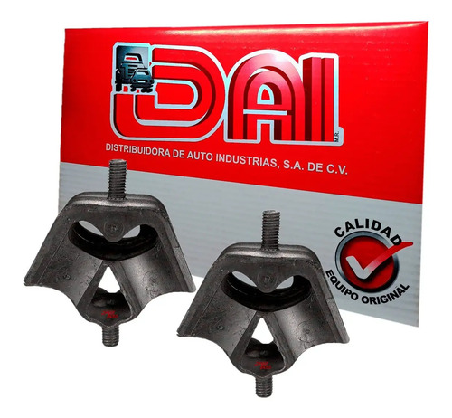 Kit 2 soporte motor izq/der volkswagen pointer, años: 1998 1999 2000 2001 2002 2003 2004 2005 2006 2007 2008 2009 2010