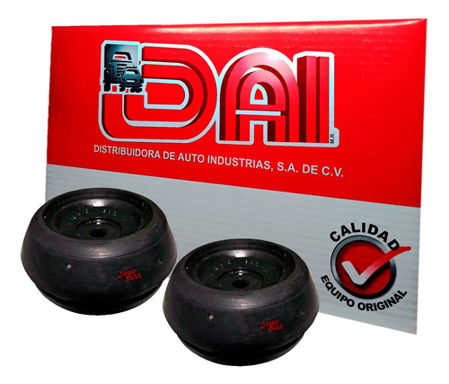 2 bases amortig frontal izq/der chevrolet corsa, años: 2001 2002 2003 2004 2005 2006 2007 2008