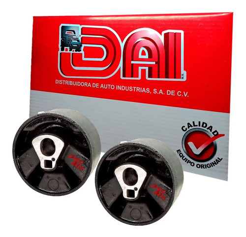 Kit 2 rep soporte motor frontal trasero dodge avenger 2.4, 2.7 3.5, 3.6, años: 2007 2008 2009 2010 2011 2012 2013 2014
