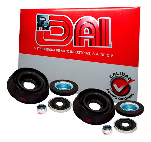2 bases amortig frontal izq/der renault duster, años: 2011 2012 2013 2014 2015 2016 2017 2018