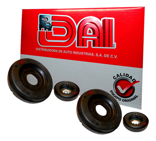 2 bases amortig frontal izq/der pontiac matiz, años: 2006 2007 2008 2009 2010 2011 2012 2013 2014 2015