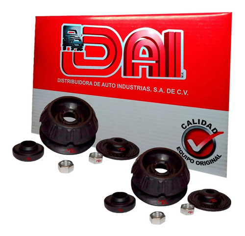 2 bases amortig frontal izq/der toyota yaris, años: 2007 2008 2009 2010 2011 2012 2013 2014 2015 2016 2017 2018
