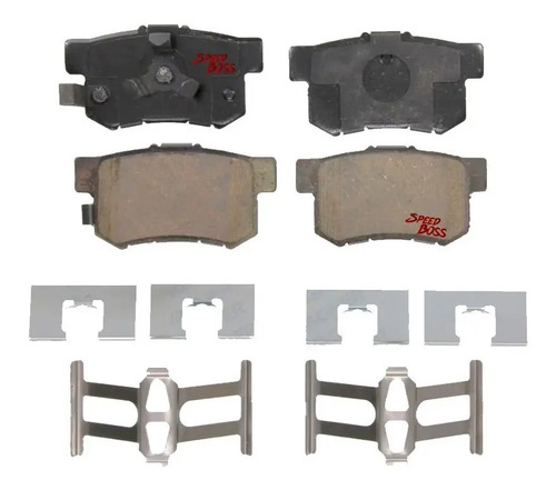 Balatas traseras ceramica honda cr-v, años: 2005 2006 2007 2008 2009 2010 2011 2012 2013 2014 2015 2016