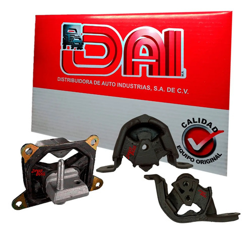 [MLM1802051591] Kit 3 soportes motor chevrolet tornado 1.8, años: 2011 2012 2013 2014 2015 2016 2017 2018 2019