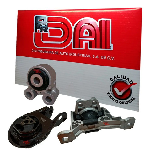 [MLM916256327] Kit 3 soportes motor transm automa mazda 3 2.0, 2.3, años: 2006 2007 2008 2009 2010 2011