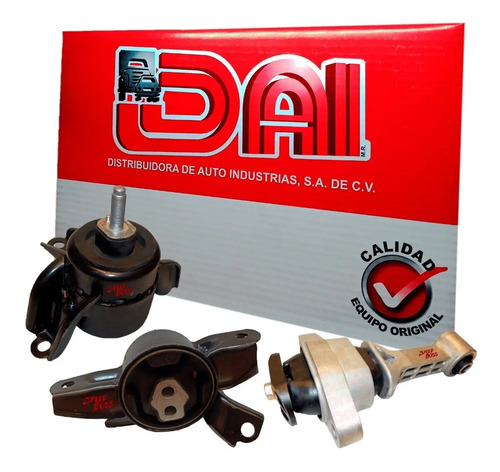 [MLM1443739776] Kit 3 soporte motor transm kia forte 1.8, 2.0, años: 2014 2015 2016 2017 2018