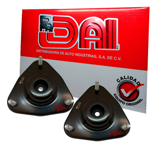 [MLM1325351040] 2 bases amortig frontal izq/der mitsubishi lancer, años: 2003 2004 2005 2006