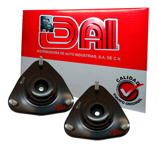 [MLM1325338053] 2 bases amortig frontal izq/der mitsubishi outlander, años: 2003 2004 2005 2006